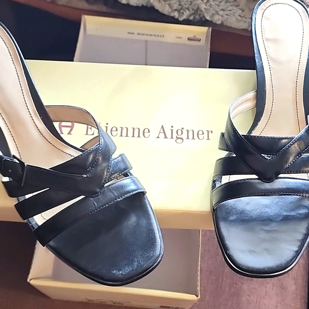 Etienne Aigner E-Gogether Low Heel Sandal